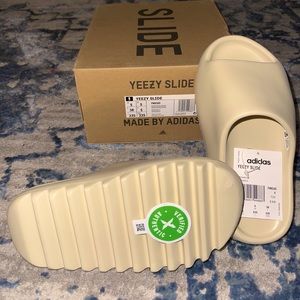 Bone YEEZY Slides